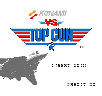 Vs. Top Gun screen shot title